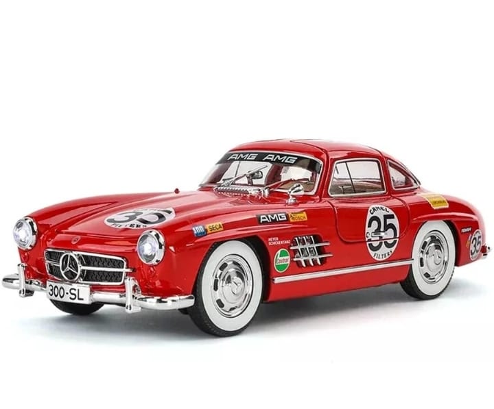 1954 Mercedes-Benz 1:24 Diecast Vintage Model Car