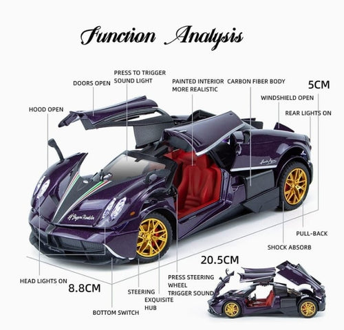 Pagani Huayra 1:24 Diecast Model Car