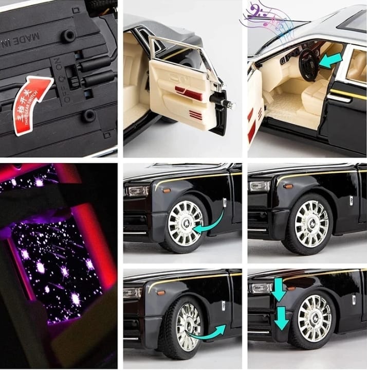 Rolls Royce Phantom 1:24 Diecast Model Car