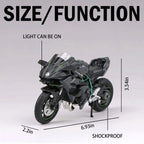 Kawasaki Ninja H2 1:9 Diecast Model Bike