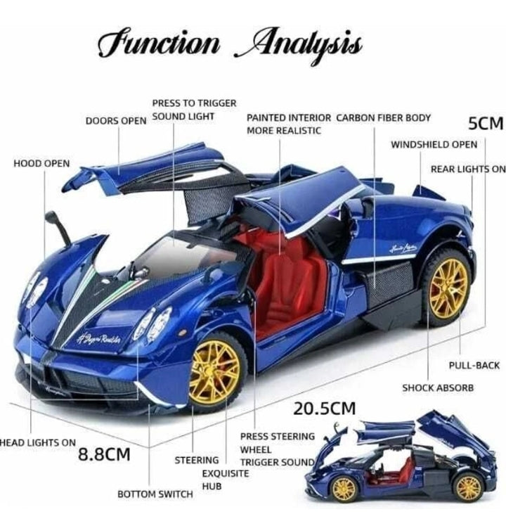 Pagani Huayra 1:24 Diecast Model Car