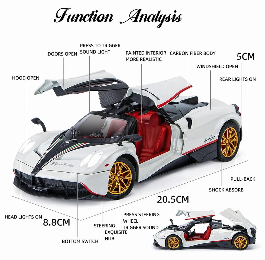Pagani Huayra 1:24 Diecast Model Car