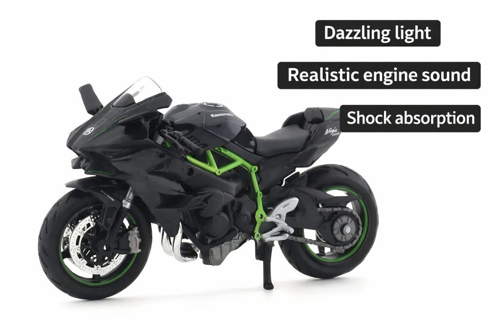 Kawasaki Ninja H2 1:9 Diecast Model Bike