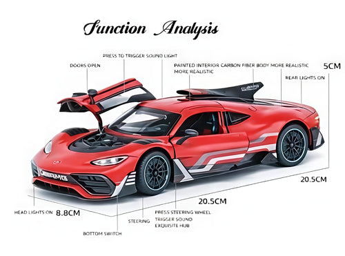 Mercedes AMG 1:24 Diecast Model Car