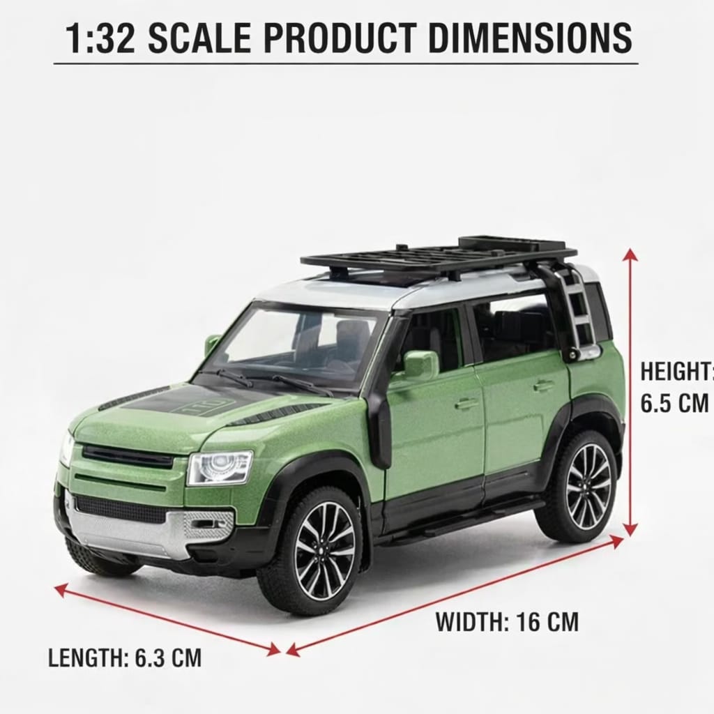 Range Rover Defender 1:32 Diecast Model Car