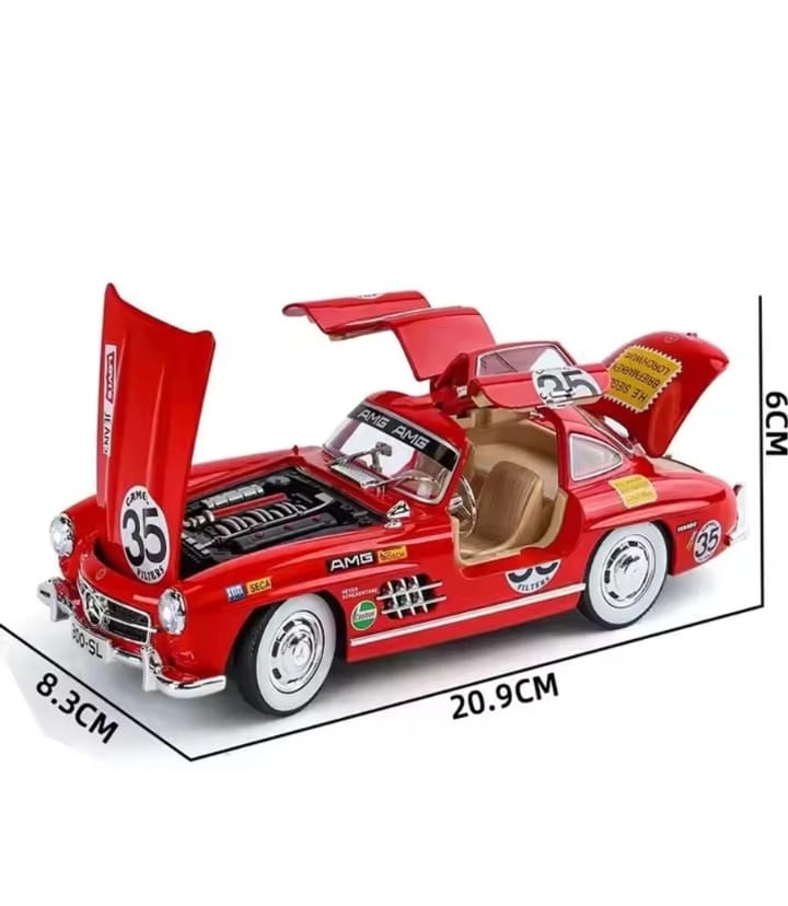 1954 Mercedes-Benz 1:24 Diecast Vintage Model Car